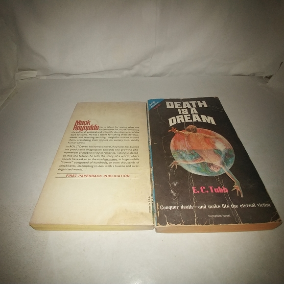 2 Mack Reynolds books: Rolltown, ACE Double Comput - Picture 4 of 7